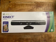 Microsoft Xbox 360 Kinect Sensor - Clean Box Tested All Manuals Game - No Power