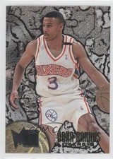 1995-96 Fleer Metal Silver Spotlight Dana Barros #80 g6w