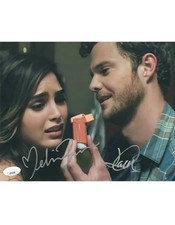 Melissa Barrera & Jack Quaid signed 8x10 Photo Sam Carpenter Richie Kirsch Screa