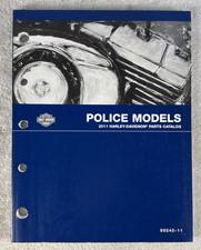 2011 HARLEY DAVIDSON PARTS CATALOG POLICE MODELS 99545-11