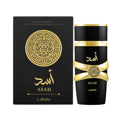 Lattafa Asad by Lattafa Cologne for Men 3.4 oz / 100mL EDP Spray New in Box