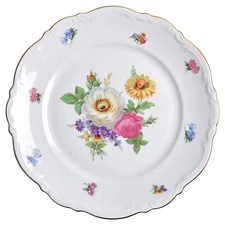 Mitterteich Meissen Floral Dinner Plate 4579884