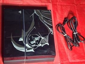 PS4 Console 500GB Star Wars Battlefront Darth Vader Edition Plus 4 Games TESTED