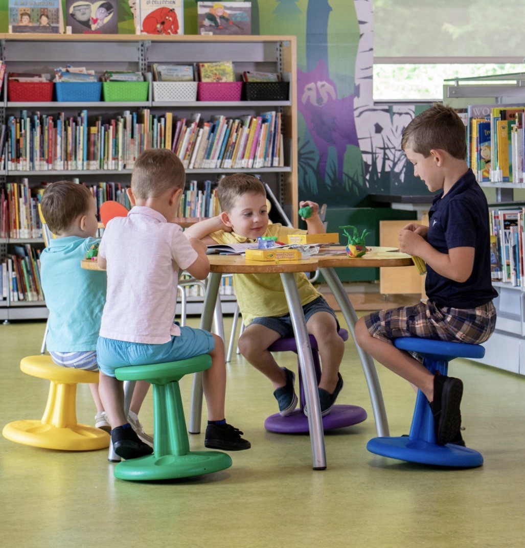 Wobble Chair Balance Stools Set Of 5 Black 14" Fidget ADHD