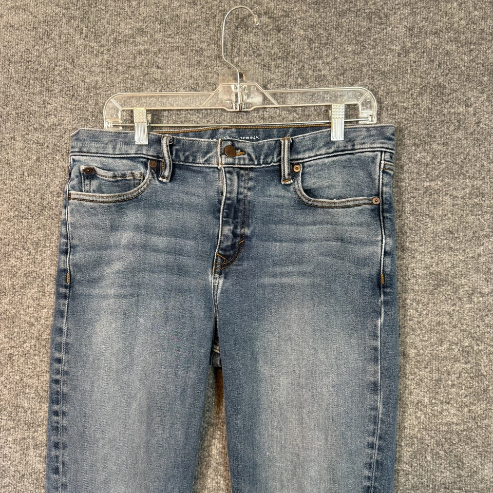 Banana Republic Jeans Mens 34x30 Legacy Slim Fit Medium Wash Jeans Stretch - Image 3 of 4