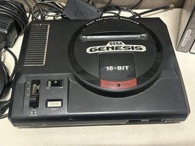 Vintage SEGA Genesis Game Console W/ OEM Controller & 5 Games TESTED
