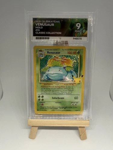 Venusaur 15/102 Holo Rare 2021 Celebrations Classic Collection ACE 9 Mint