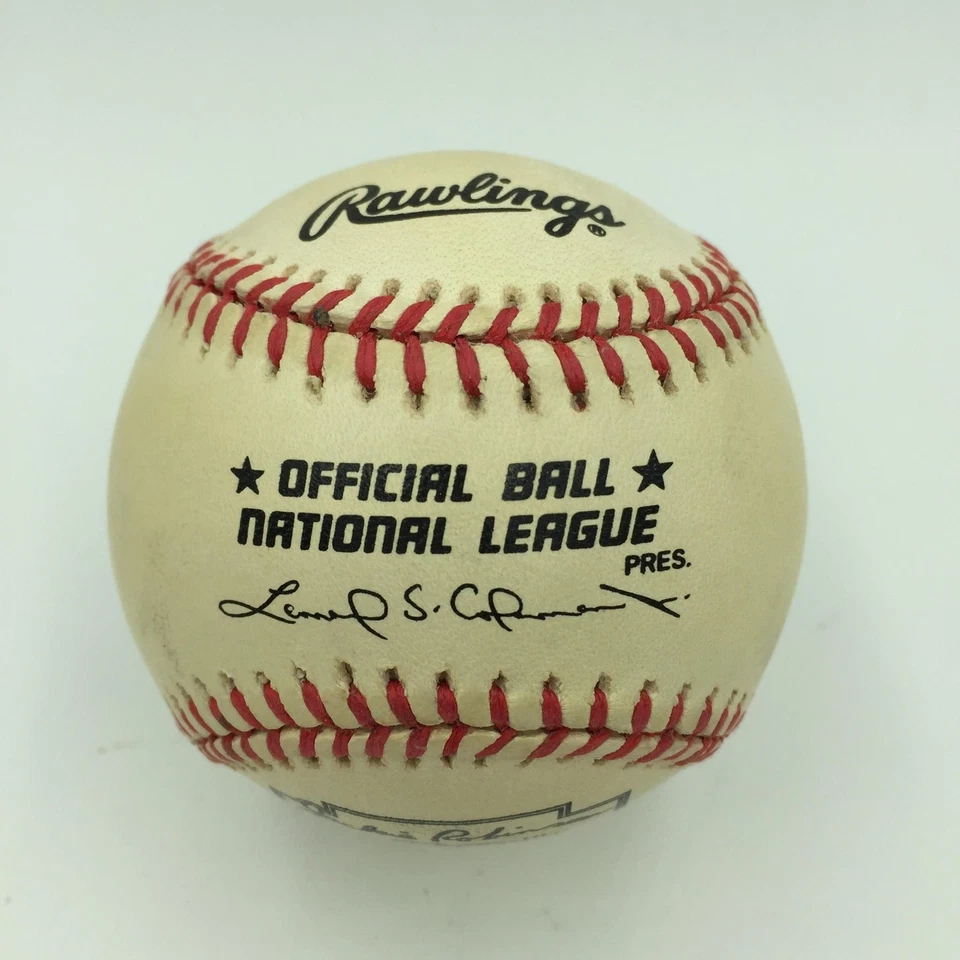 Rare 1997 Roy Halladay Rookie Signed Jackie Robinson Day NL Baseball JSA COA - Image 3 of 4