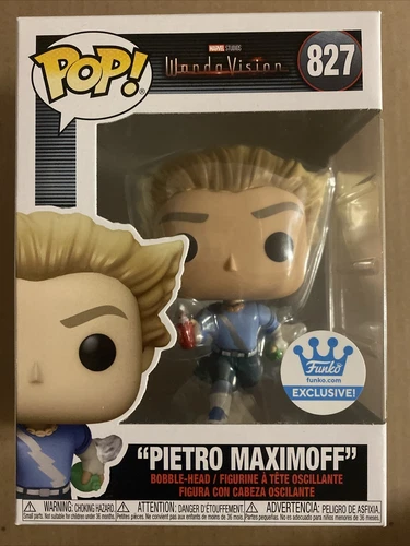 Funko Pop! Vinyl: Marvel - "Pietro Maximoff" - Funko Web (FW) (Exclusive) #827