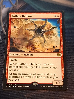 Lathnu Hellion - Kaladesh Magic the Gathering MTG Nice!