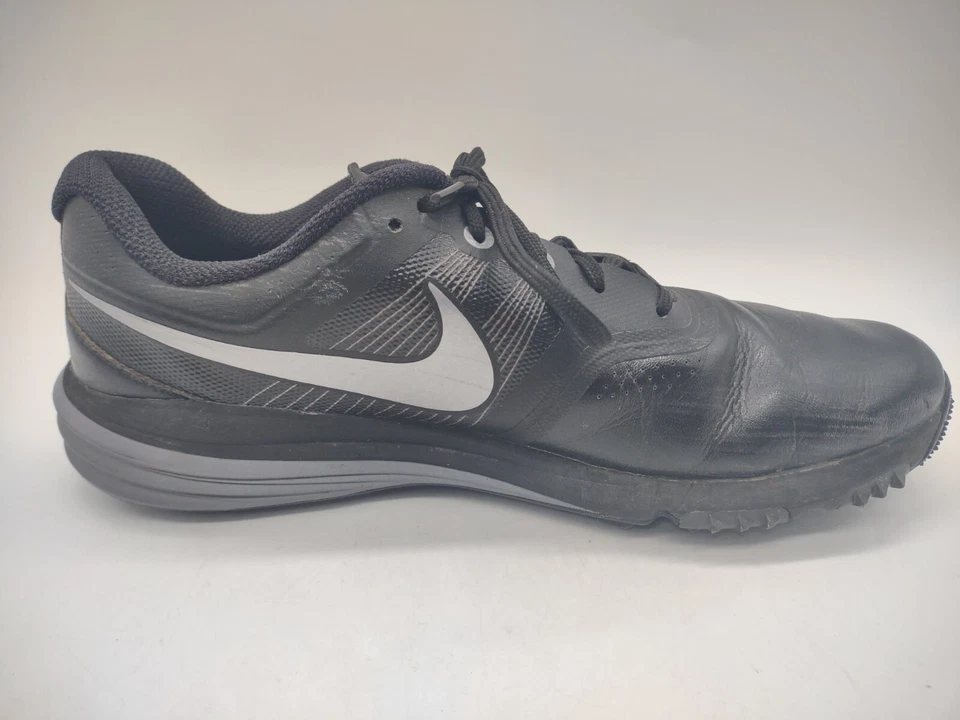 Туфли для гольфа мужские Nike Lunar Command черные серые серебристые размер 9,5 704427-001 - Изображение 3 из 4