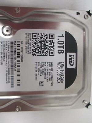 Western Digital WD Black 1.0TB Performance HDD SATA WD1003FZEX