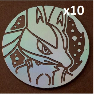 pokemon trading card game lucario vstar premium collection 10x Box JUMBO COINS Lucario VSTAR Premium Collection Pokemon Lucario VStar Premium Collection