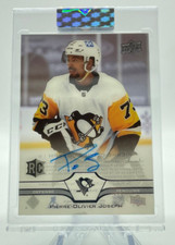 2020-21 Upper Deck UD Clear Cut PIERRE-OLIVIER JOSEPH Rookie Autograph #CC-PJ