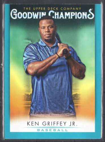 2021 UPPER DECK GOODWIN CHAMPIONS [TURQUOISE CARD] 47 Ken GRIFFEY Jr [BASEBALL] - Picture 1 of 2
