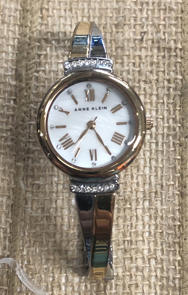 Anne Klein Watch AK/2245 Two Tone Swarovski Crystals  display picture 1