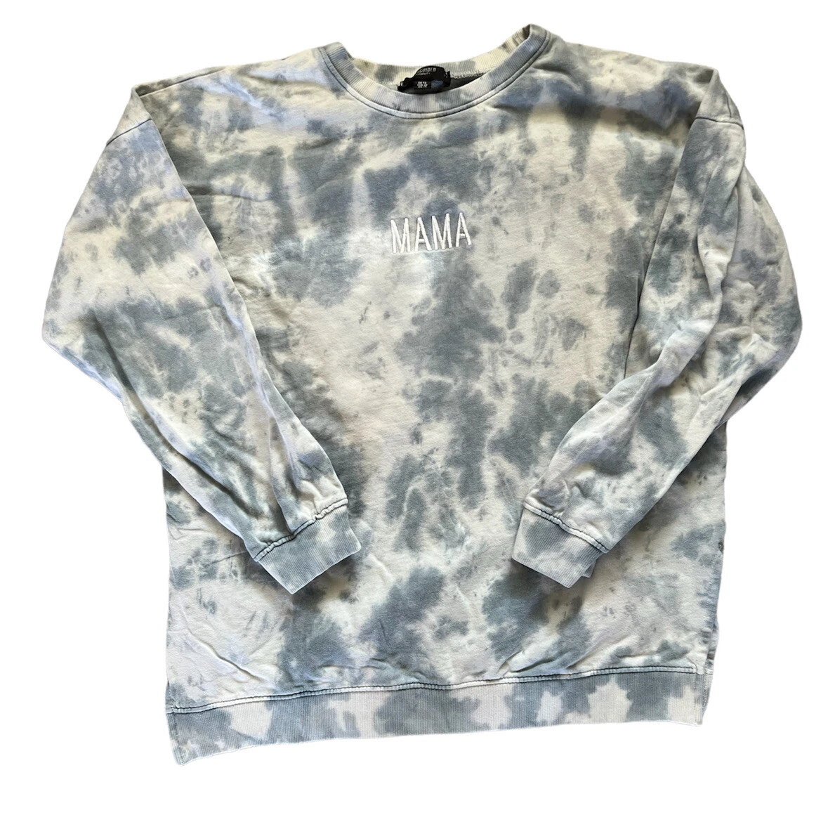 Missguided Maternity Tie Dye Sweatshirt size 10
