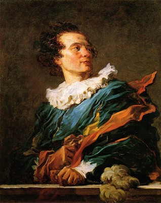 Fragonard_Jean_Honore_Portrait_of_a_Young_Man Poster Leinwand Film Film Druck A0