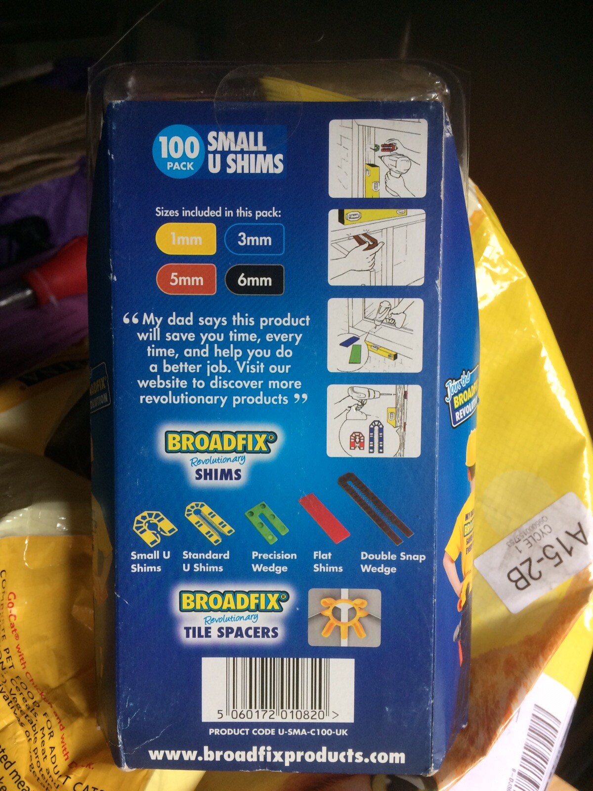plastic shims