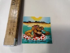 Sticker stickers vintage self-adhesives stickers MENTADENT toothpaste