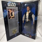 Star Wars Han Solo & ObiWan Vintage Collector Series 12" Action Figure 1996
