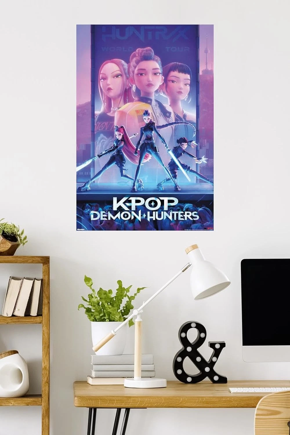 Netflix Kpop Demon Hunters Poster 2025 - Vertical Wall Poster