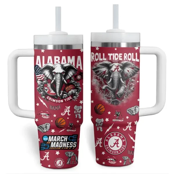 Albm University 40oz Tumbler Cup Est. 1892 Travel Mug