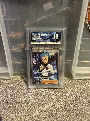 ACE 10 - Team Rocket's Archer 223/182 - Destined Rivals - Pokemon Card