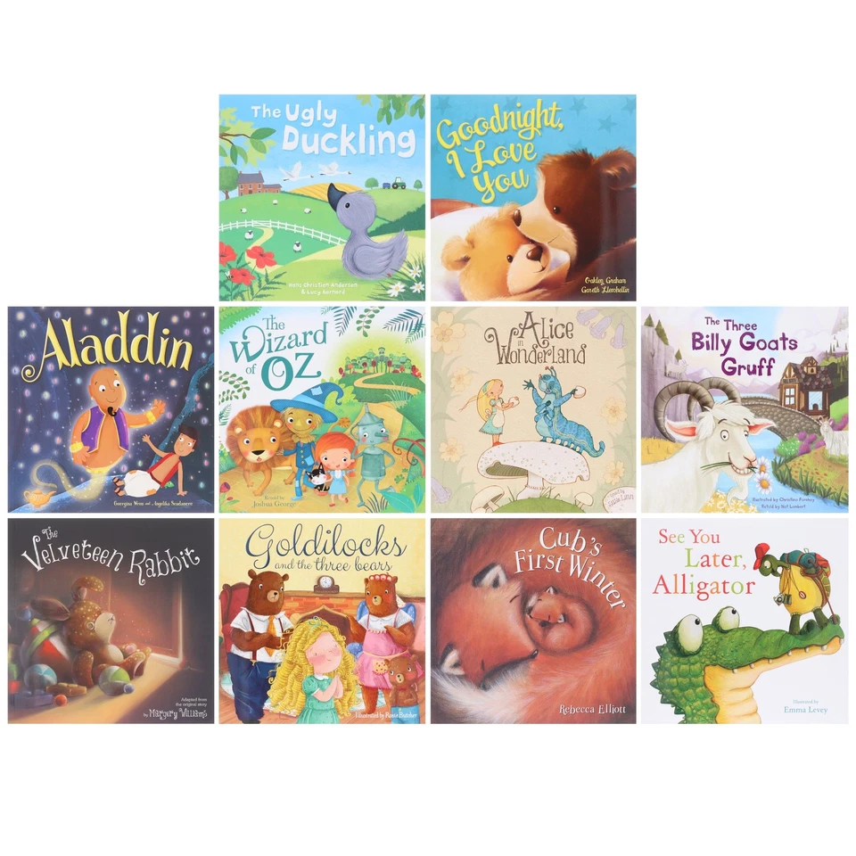 Children Picture Storybook 10 Books Collection Set - Ages 3-6 - Paperback - Image 2 of 4