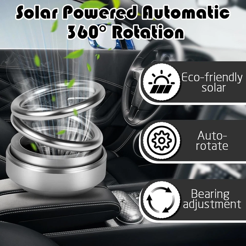 2 descongeladores de coche con energía solar, tecnología anticongelante microondas, derretimiento rápido del hielo Foto 2 de 4