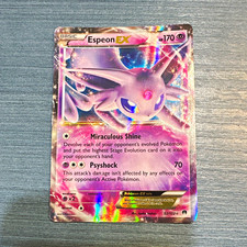 The Pokémon Company Espeon EX 52/122 Breakpoint Ultra Rare Holo 170 HP EN on eBay