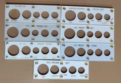 Capital Proof Set Holder (White)