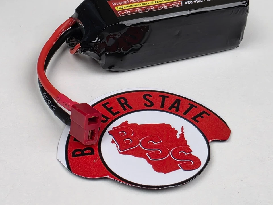 RC LiPo Battery 3S 11.1v 2500mAh 25c Deans Plug MJX Hyper Go Infraction NEW - Image 4 of 4