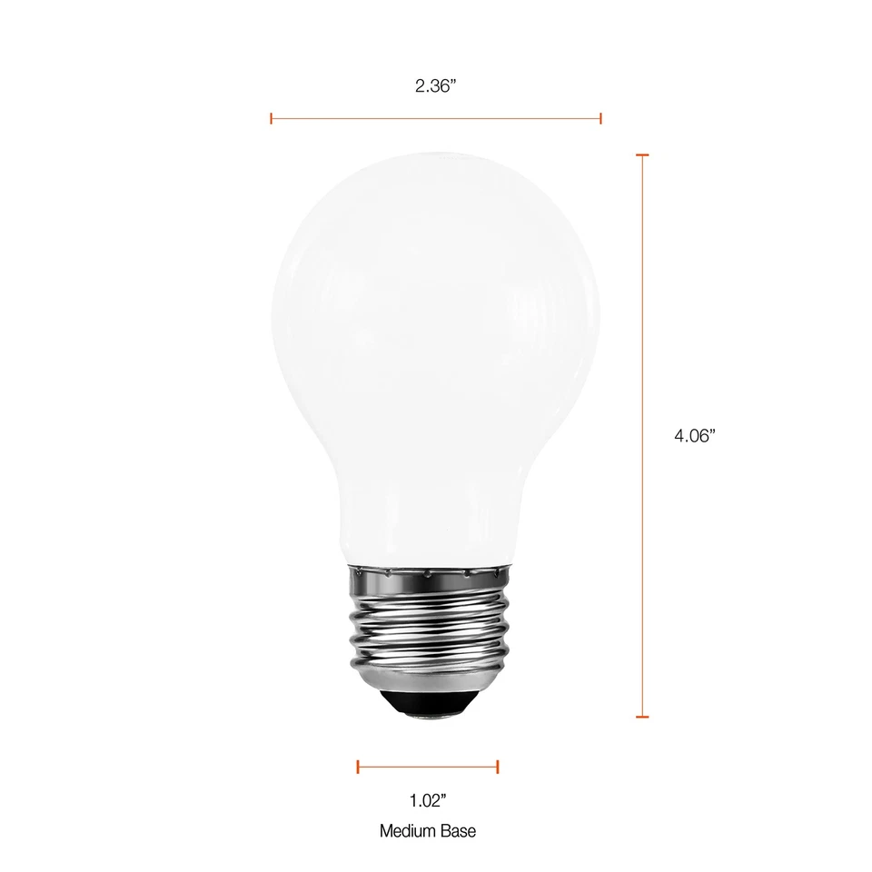 Sylvania Reduced Eye Strain A19 LED Light Bulb, 60W = 8W, 13 Year, Dimmable, - Image 2 of 4
