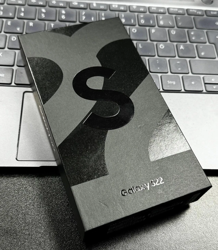 Samsung S22 Phantom Black Schwarz 128GB NEU OVP Versiegelt  - Bild 2 von 3