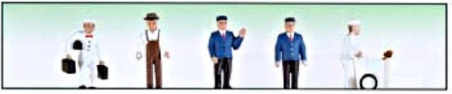 Model Power 6050 Set of 6 Station Service Crew Figures