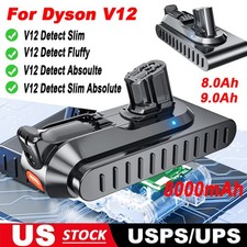 For Dyson V12 Detect Slim Absoulte Fluffy SV46 Vacuum Cleaner 25.2V Battery new