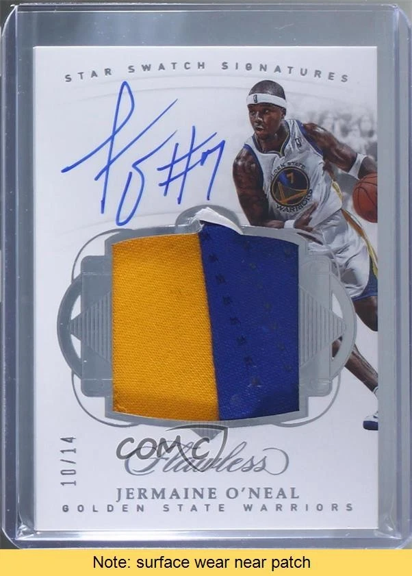 Jermaine O'Neal Basketball Autographed Sports Trading Cards
