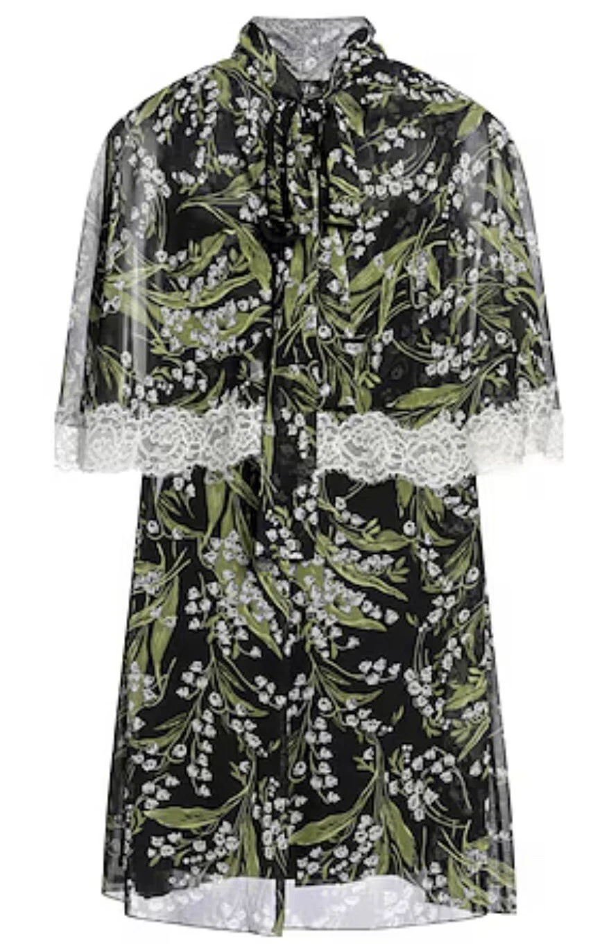 Abito corto nero donna Valentino rosso taglia 38