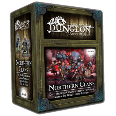 Mantic Fantasy Minis Dungeon Adventures Northern Clans MGTC221