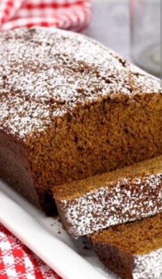 Homemade Ginger bread, Full size Loaf. Deliciously moist! Baked Fresh. Gift This