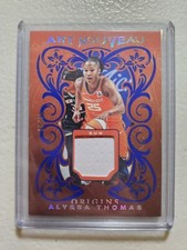 2024 Panini WNBA Origins - ALYSSA THOMAS Art Nouveau Jersey Relic Blue /25 Sun