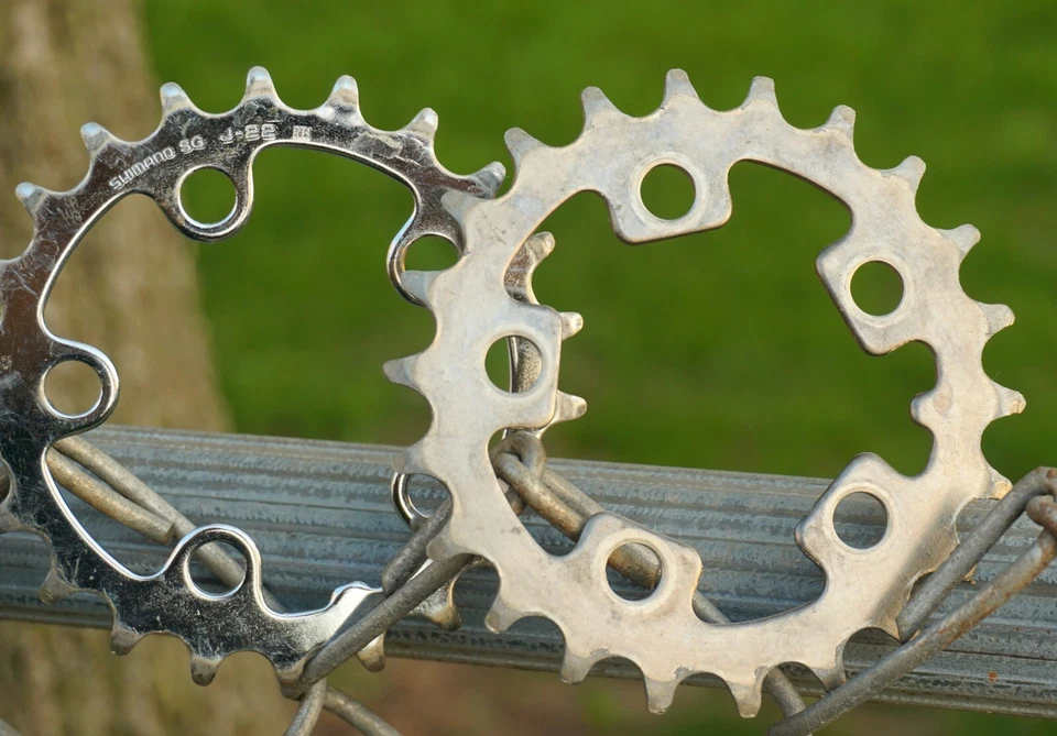 Передняя звездочка 58 BCD лот 22T Shimano реальный дизайн горный велосипед тройной бабушка Gear - Изображение 2 из 4