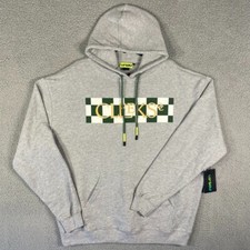 NWT Liv Golf Checkered Stripe Team Cleeks GC Sweatshirt Mens XL Pullover Hoodie