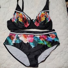 NWOT Unbranded 2pc Swimsuit Bikini Size 3X