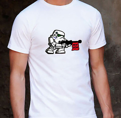 pew pew pew star wars shirt