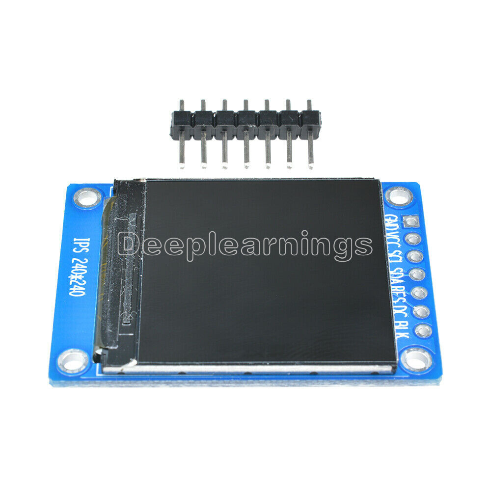 5 Pezzi Display LCD 1.3″ IPS 240×240 A Colori SPI ST7789 3.3V Per Arduino - Foto 2