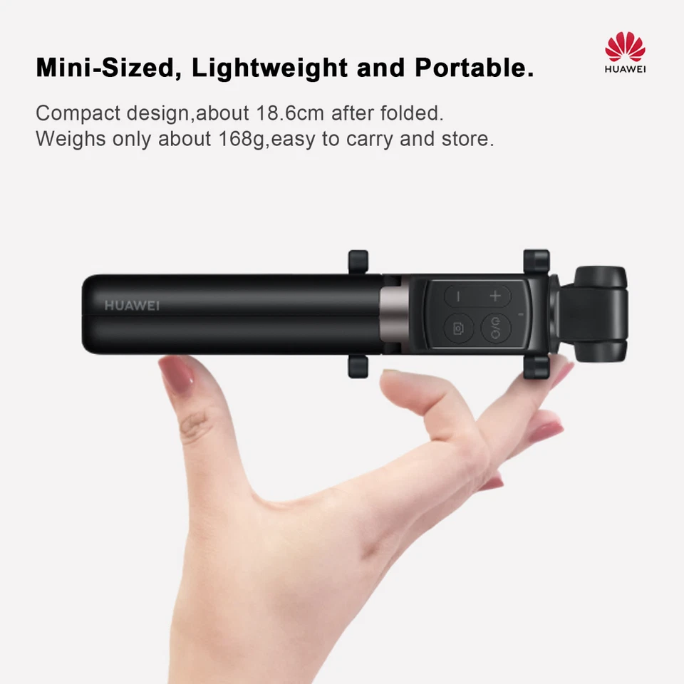 Huawei CF15 Pro Trípode Inalámbrico Bluetooth Selfie Stick Para iPhone Samsung Huawei Foto 4 de 4