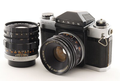 N MINT 】 Canon Canonflex R2000 35mm SLR Film Camera w/ 50mm 35mm