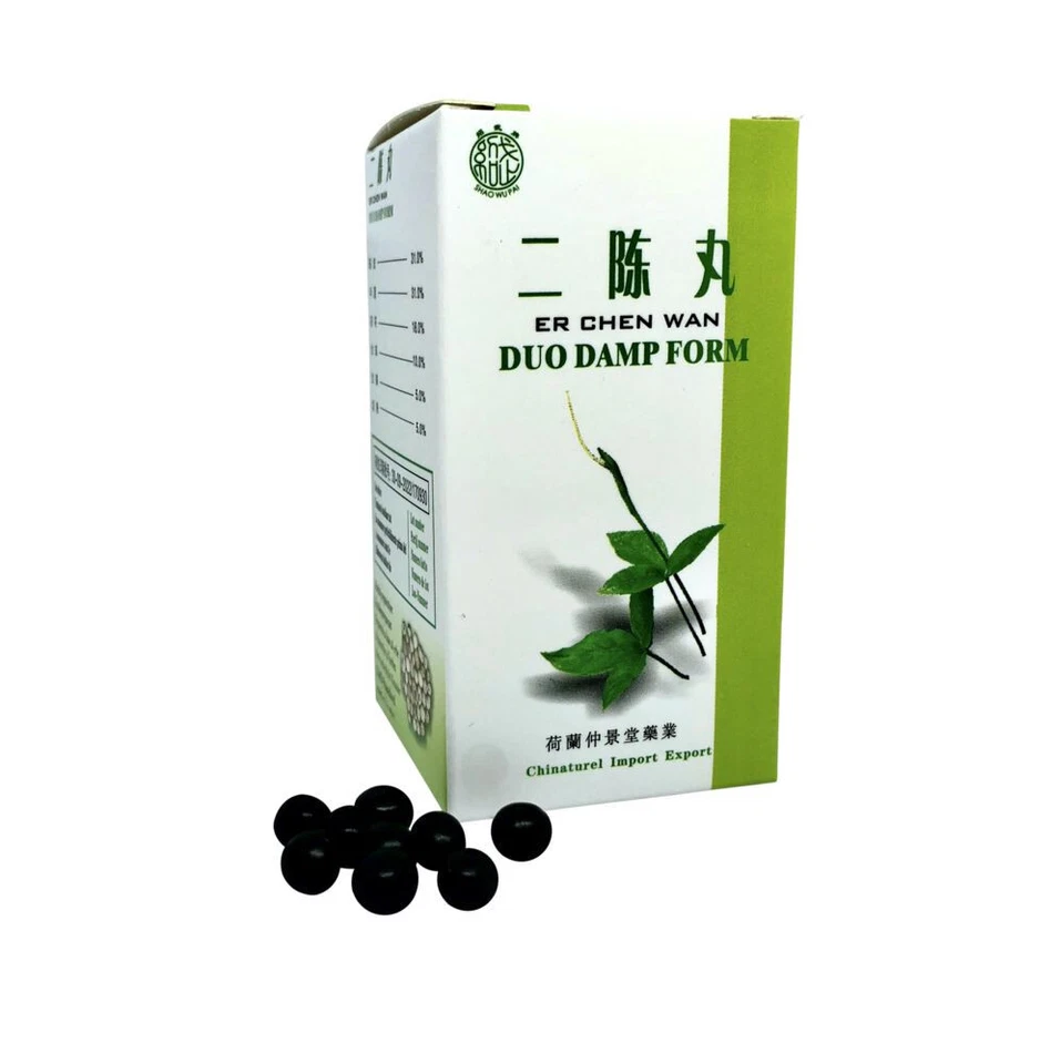 SHAO WU PAI BRAND - CHINATUREL IMPORT EXPORT - DEN HAAG NL Er Chen Wan - Duo Damp Form - TCM Kräuterrezeptur - Shao Wu Pai Brand